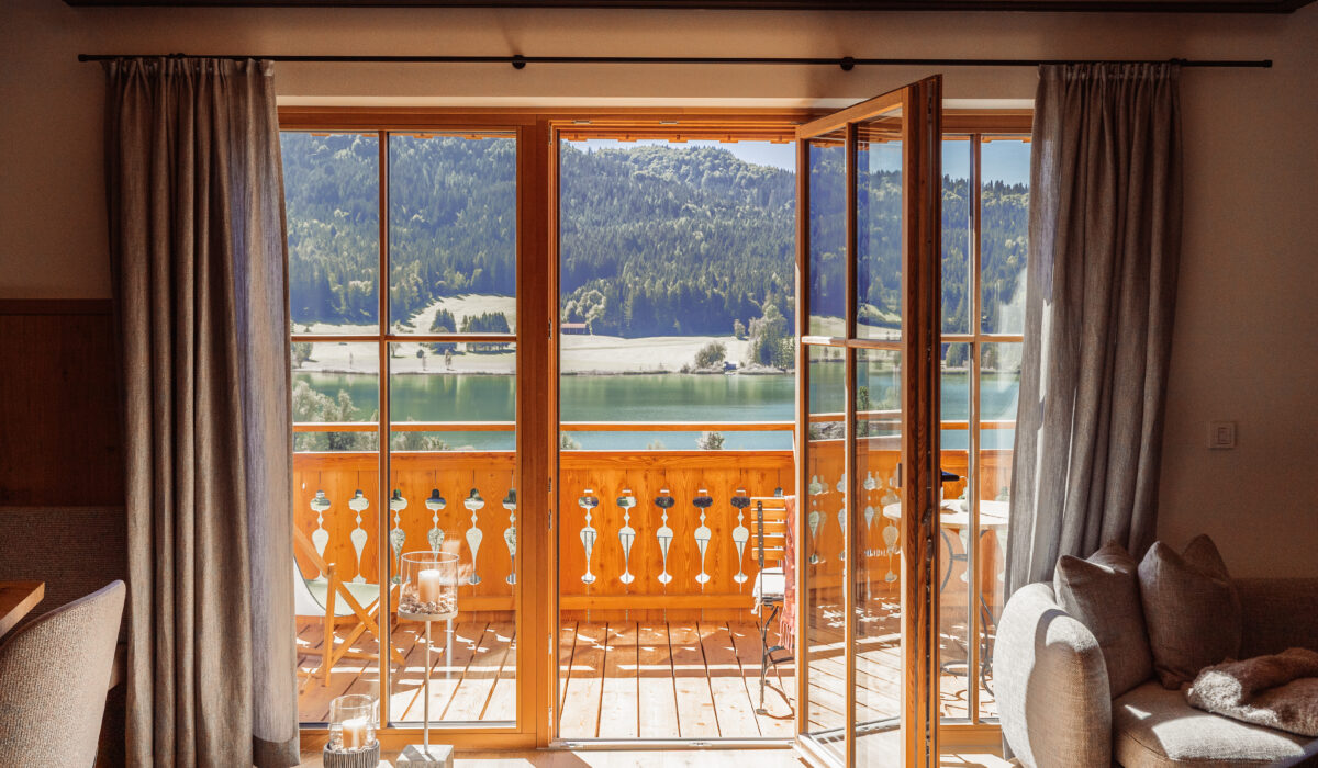 Ausblick zum Weissensee
