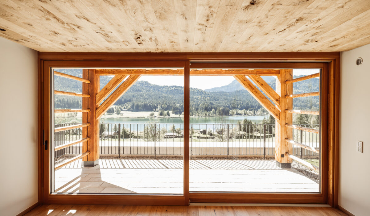 Ausblick zum Weissensee