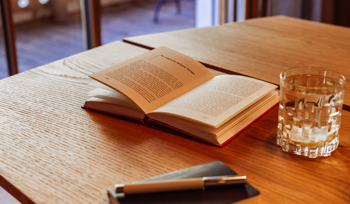 Detailshot Buch