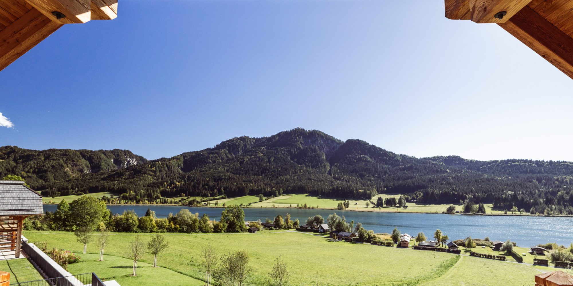 Ausblick zum Weissensee