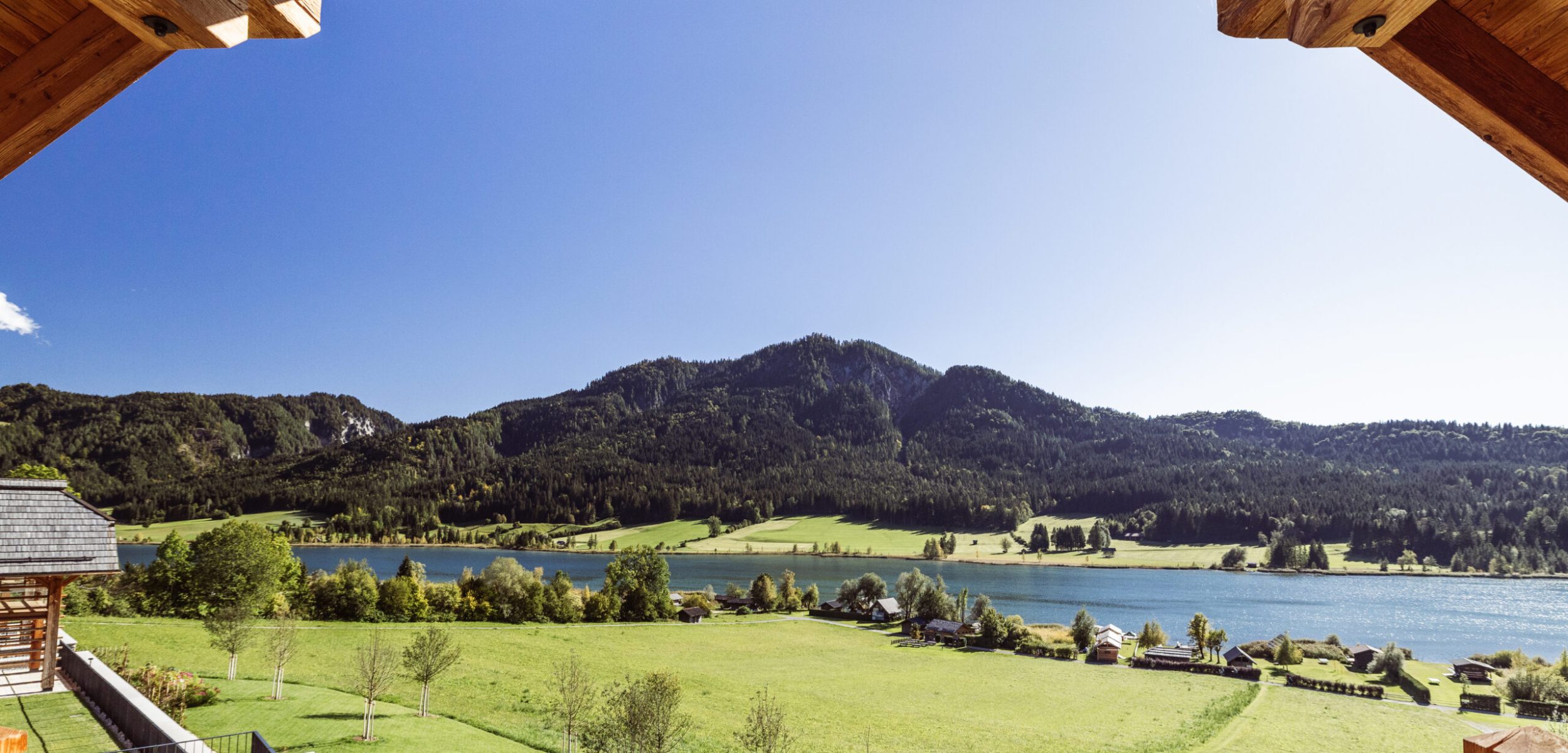 Ausblick zum Weissensee