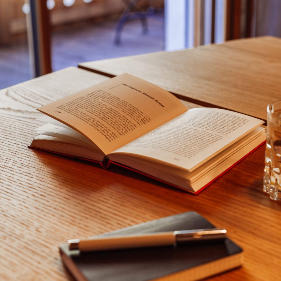 Detailshot Buch